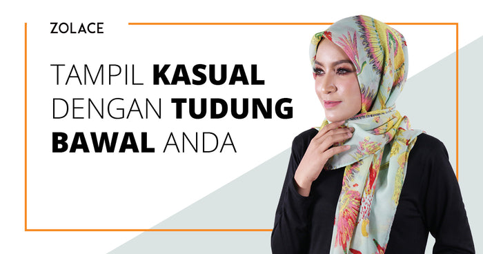 Cara Paling Pantas Untuk Gaya Yang Casual Dengan Tudung Bawal Anda - Hijab Friday