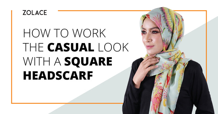How to do the fastest and easiest square headscarf style in the world! - Hijab Friday