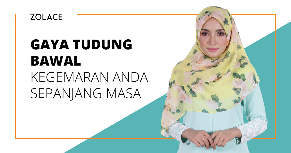 Gaya Tudung Bawal Yang Akan Sentiasa Menjadi Kesukaan Anda Sepanjang Zaman - Hijab Friday