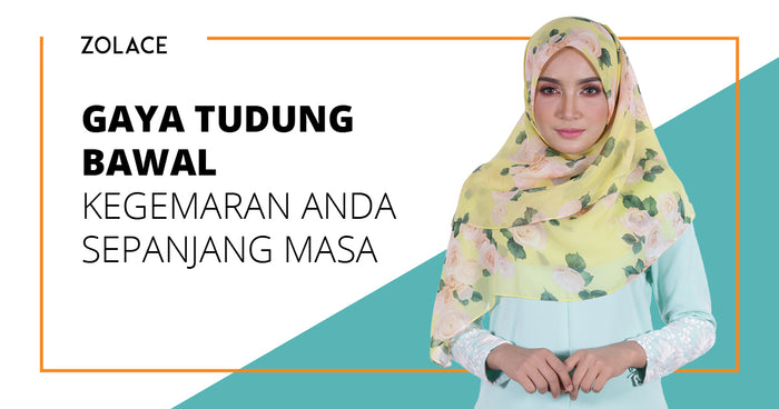 Gaya Tudung Bawal Yang Akan Sentiasa Menjadi Kesukaan Anda Sepanjang Zaman - Hijab Friday