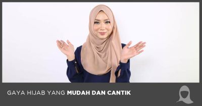Gaya Hijab yang Mudah dan Cantik untuk Pemakai Baru - Hijab Jumaat