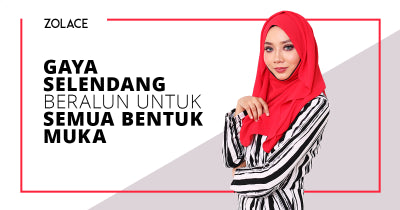 Bagaimana Untuk Menjadikan Wajah Anda Kelihatan Runcing dan Menyerlah Dengan Selendang Kami -  Hijab Jumaat!