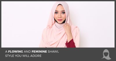 How To Drape Your Shawl In a Flowing and Feminine Style - Hijab Friday