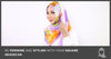 How To Be Feminine And Stylish With Your Square Headscarf - Hijab Friday