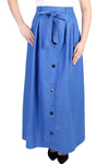 Front Row Fashionista Skirt Labuh in Light Blue