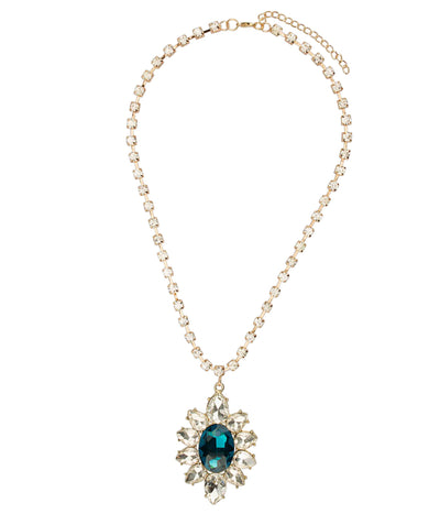 Brilliant Blossom Long Necklace